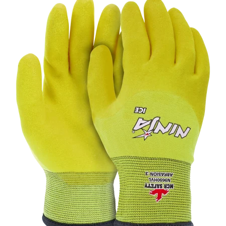 Guante Térmico Ninja® Ice de Alta Visibilidad con Recubrimiento HPT™ – MCR Safety